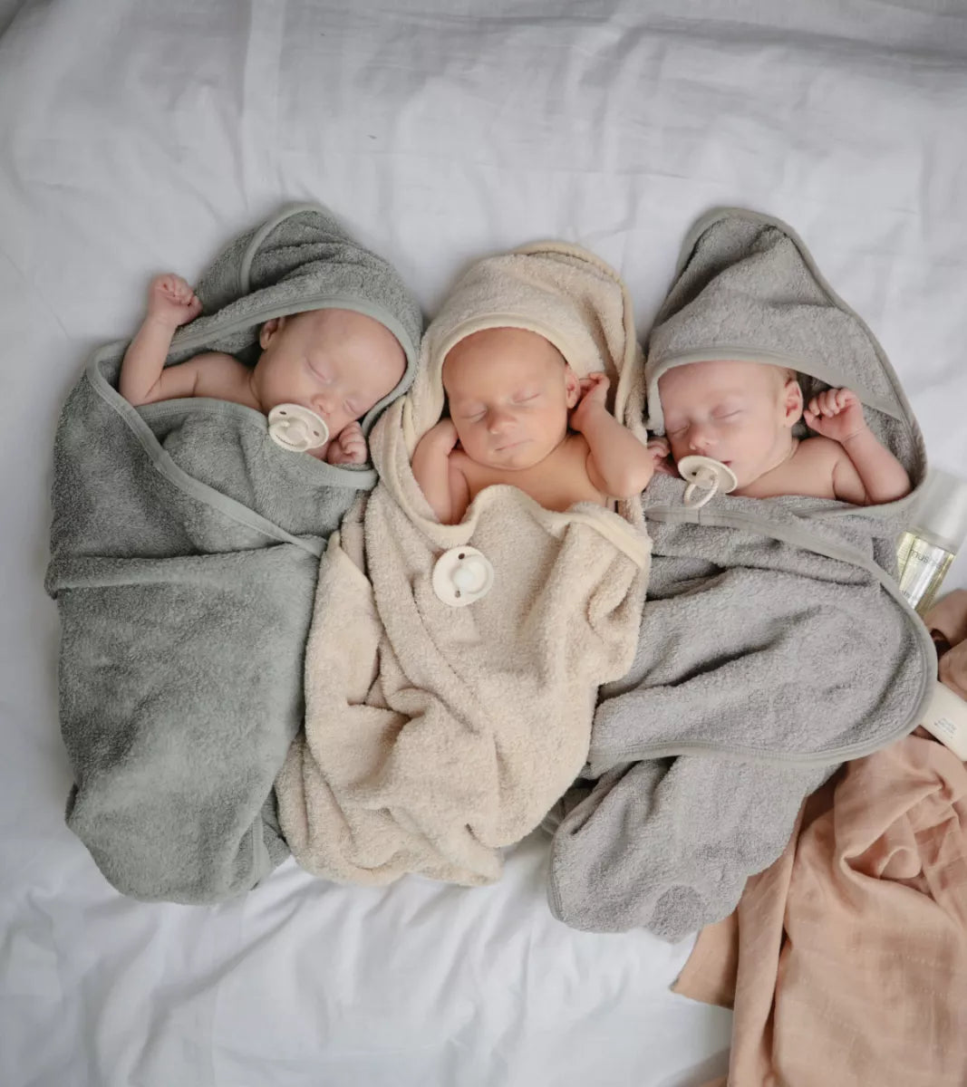 Mushie Kaphanddoek - Gray