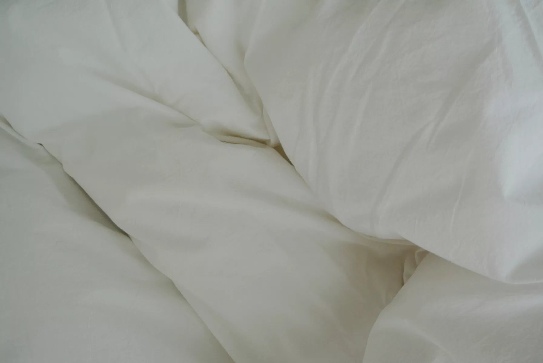 Studio Hugo Dekbedovertrek - Stonewashed wit