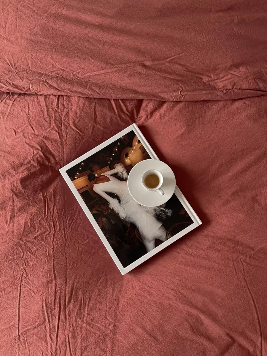 Studio Hugo Dekbedovertrek - Stonewashed brick