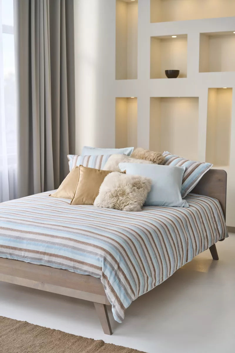 Nomo Dekbedovertrek flanel zigzag