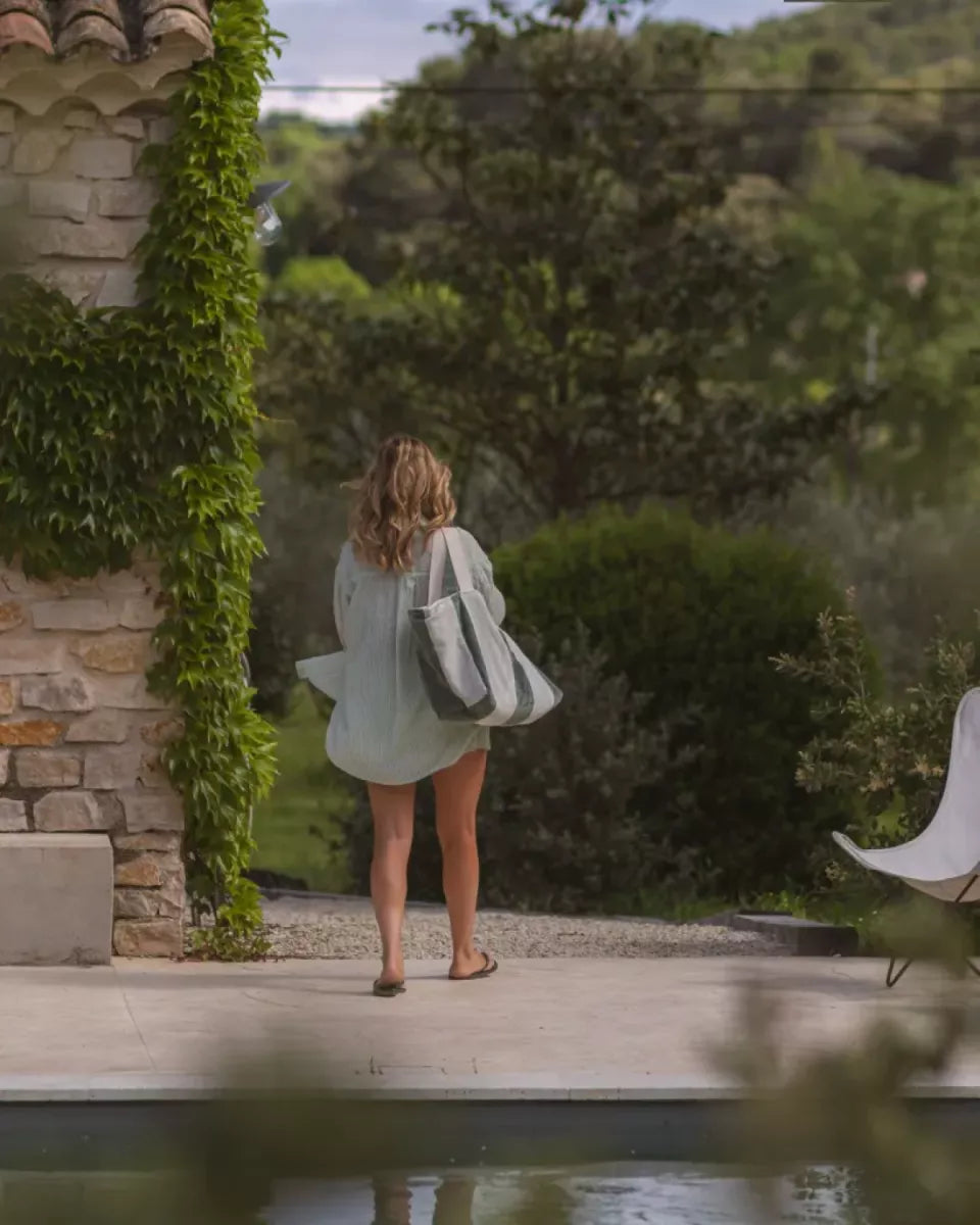 Place Reservee Strandtas - Olive