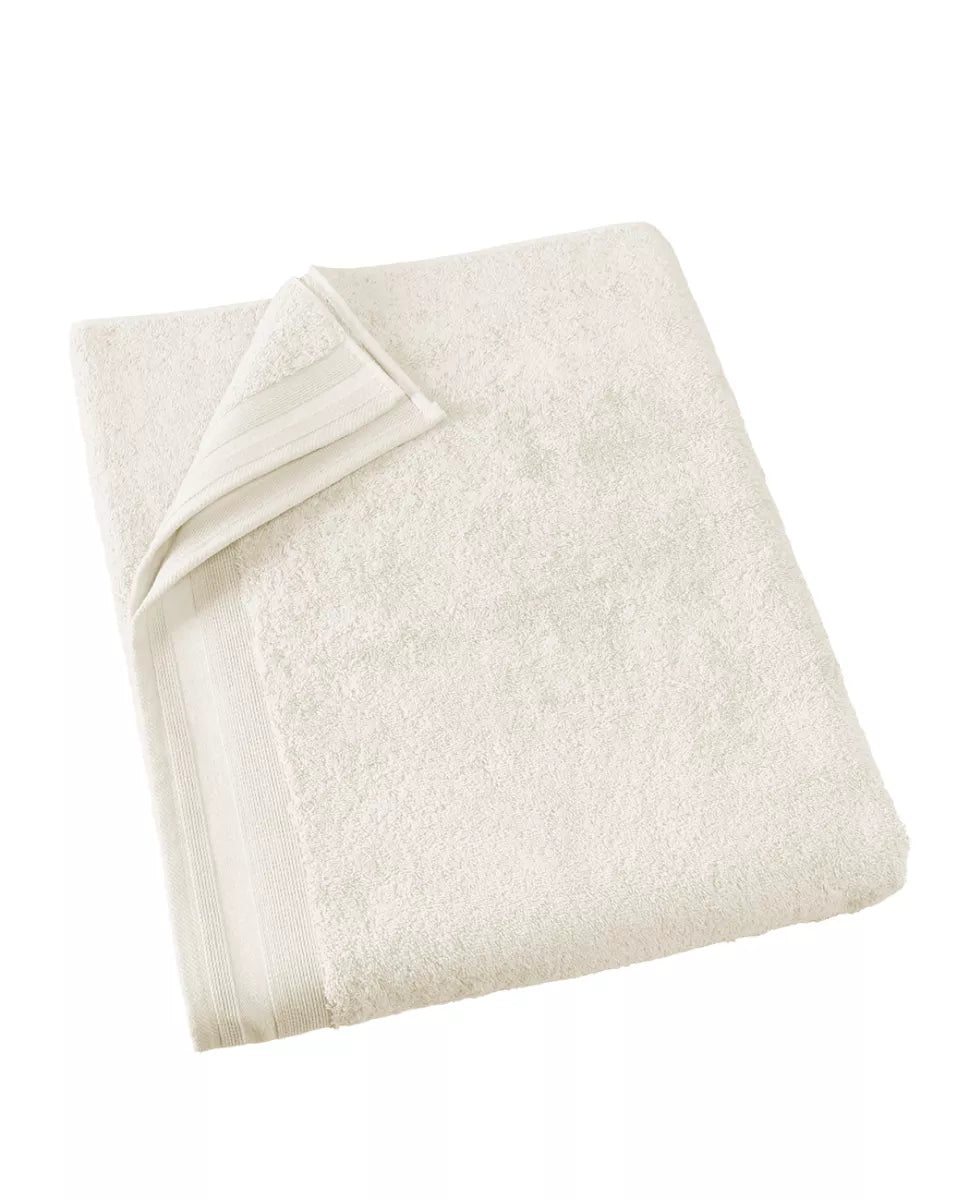 Witte Litear Handdoek - vanilla
