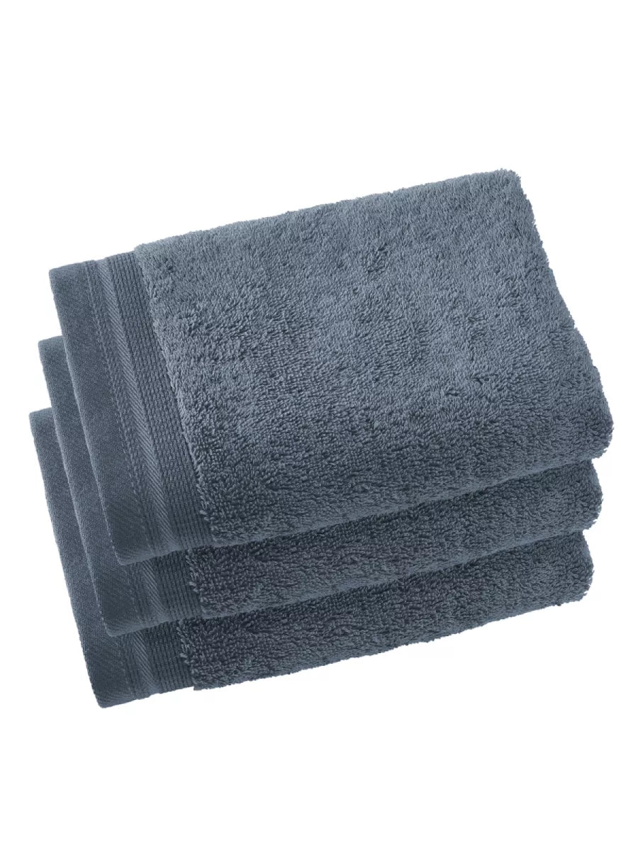 Witte Litear Handdoek - indigo