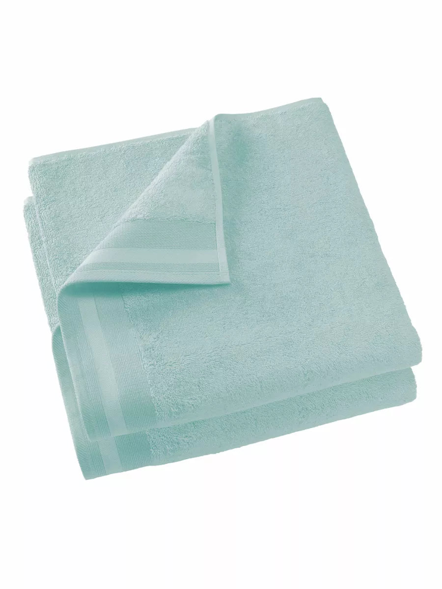 Witte Litear Handdoek - mint