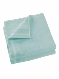 Witte Litear Handdoek - mint