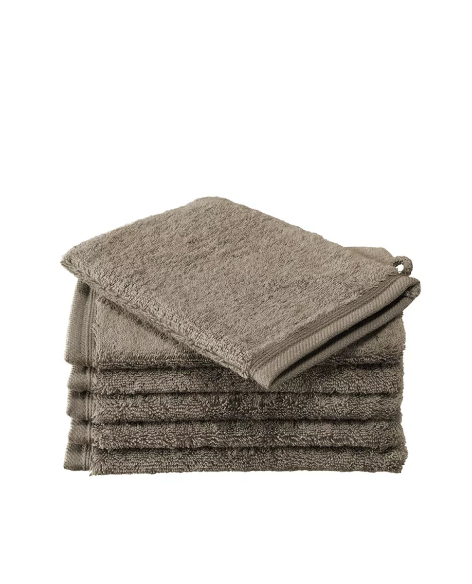 Witte Litear Handdoek - ash