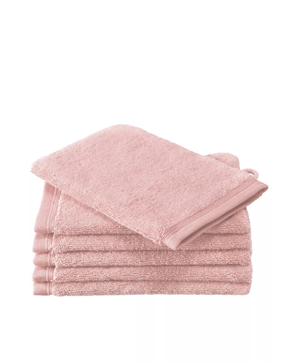 Witte Litear Handdoek - pearl pink