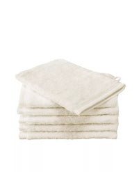 Witte Litear Handdoek - vanilla