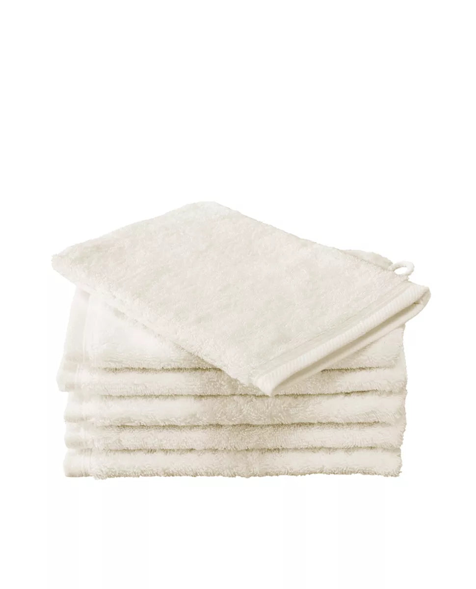 Witte Litear Handdoek - vanilla