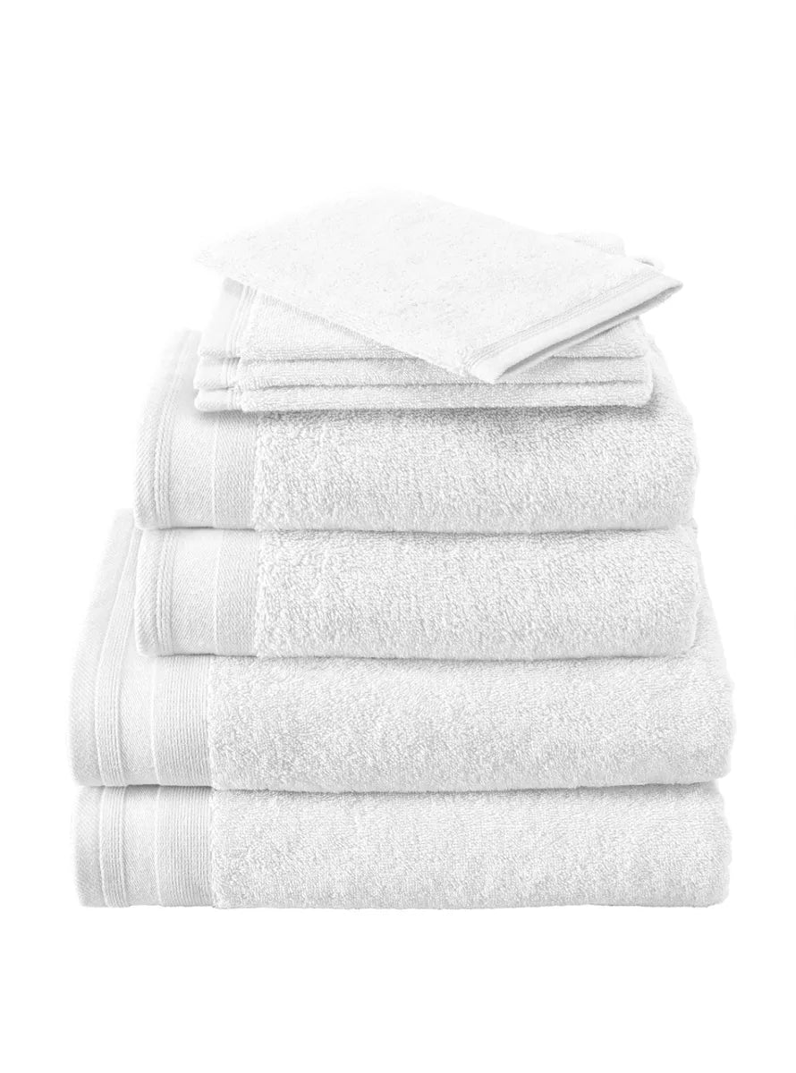 Witte Litear Handdoek - white