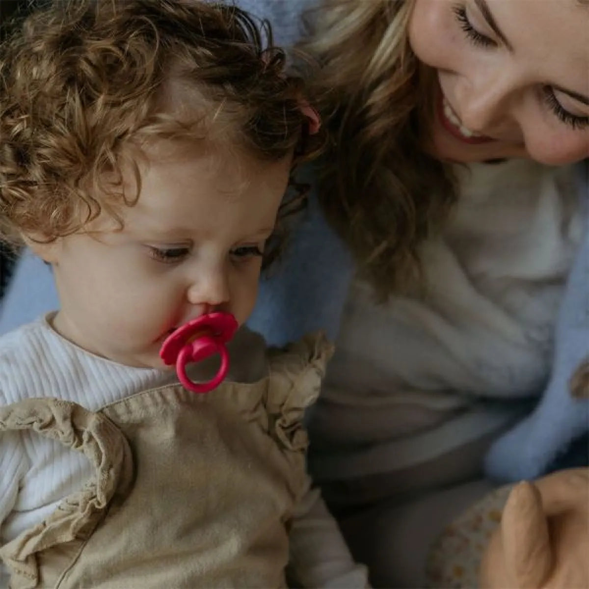 Mushie Fopspeen set 4-pack - Pink