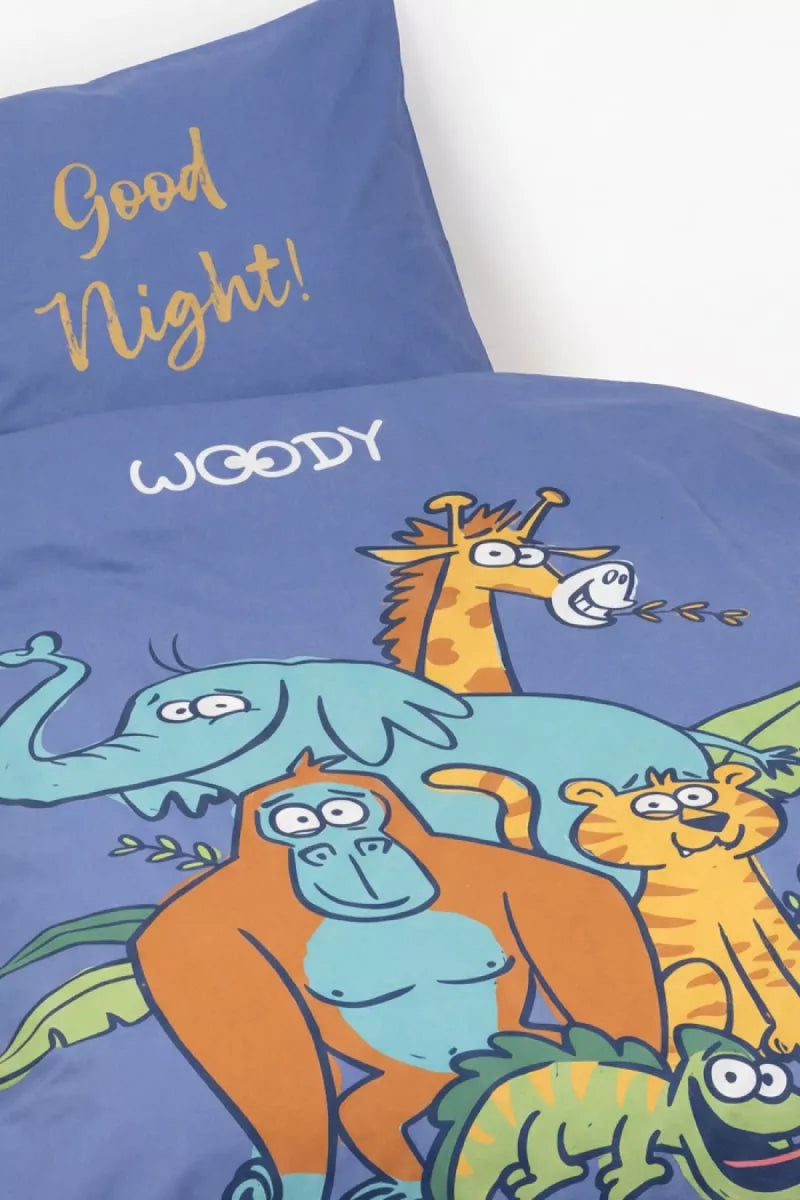 Woody Dekbedovertrek - Tijger
