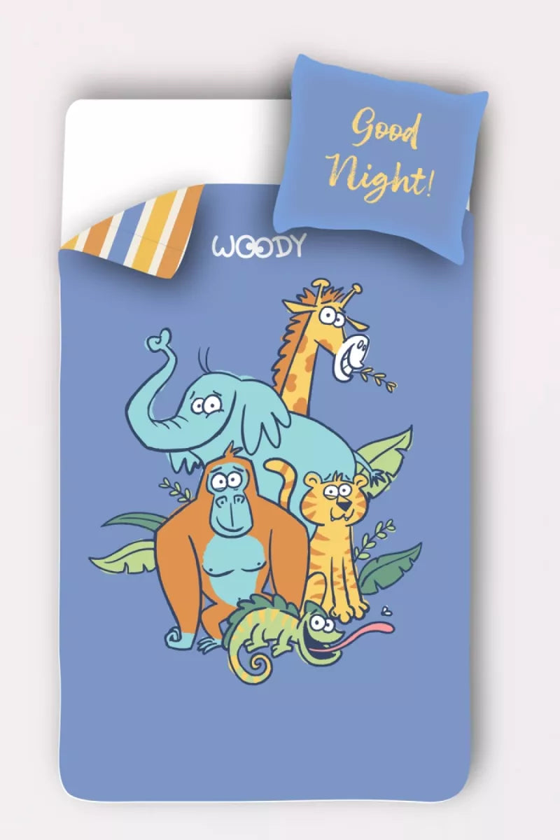 Woody Dekbedovertrek - Tijger
