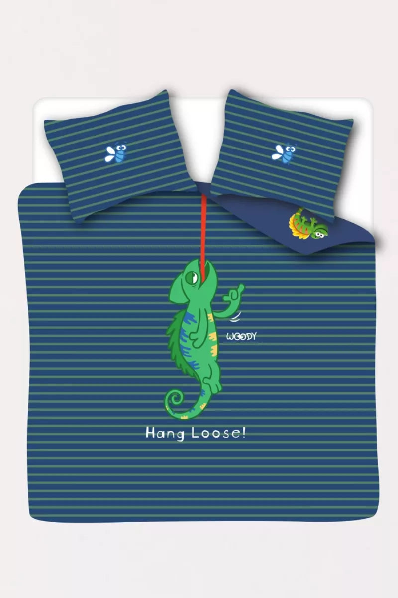Woody Dekbedovertek - Kameleon