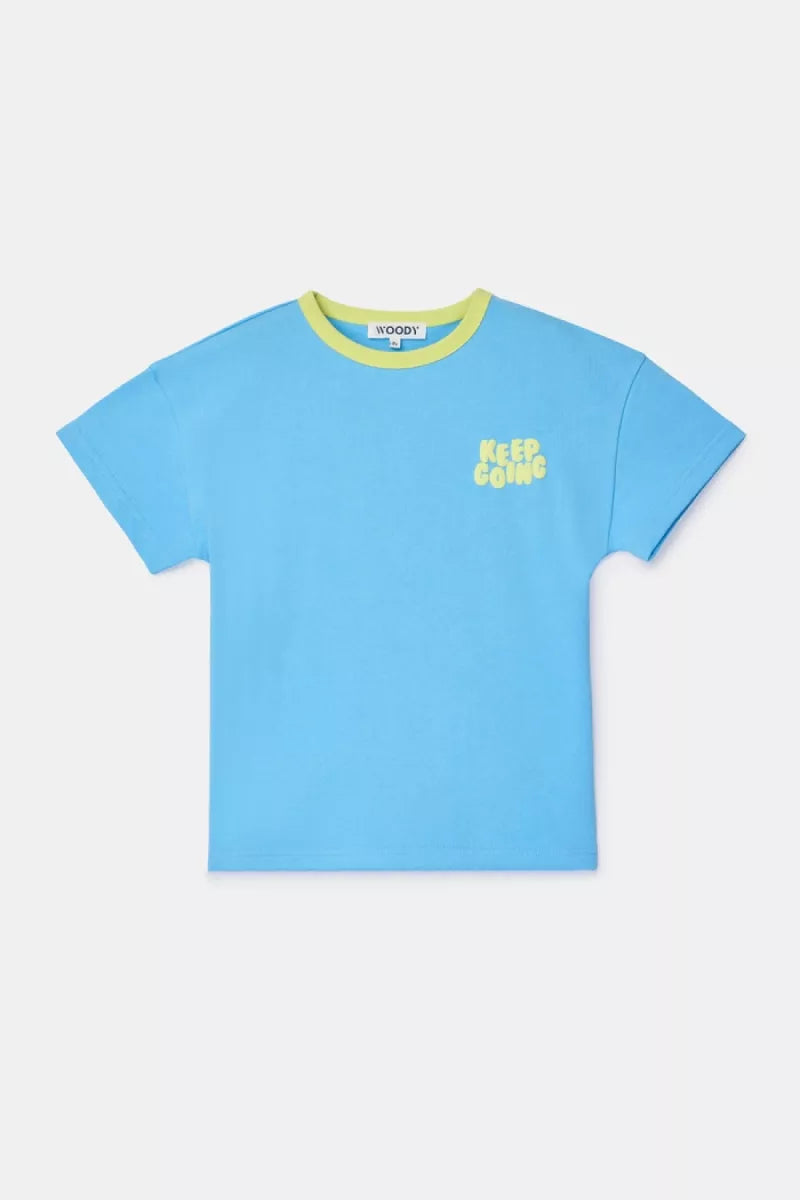 Woody Loungewear - Blauw/Geel