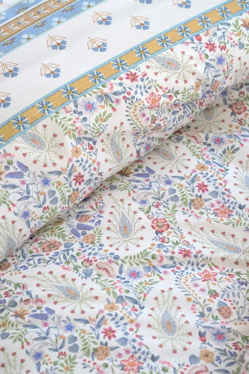 Pip Studio Dekbedovertrek - Bloom Light Blue