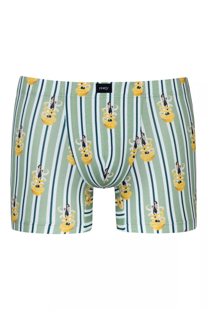 Mey Boxer - Streep Geel/Groen