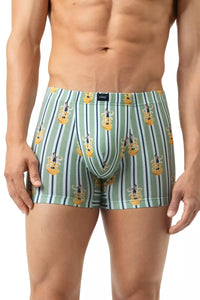 Mey Boxer - Streep Geel/Groen