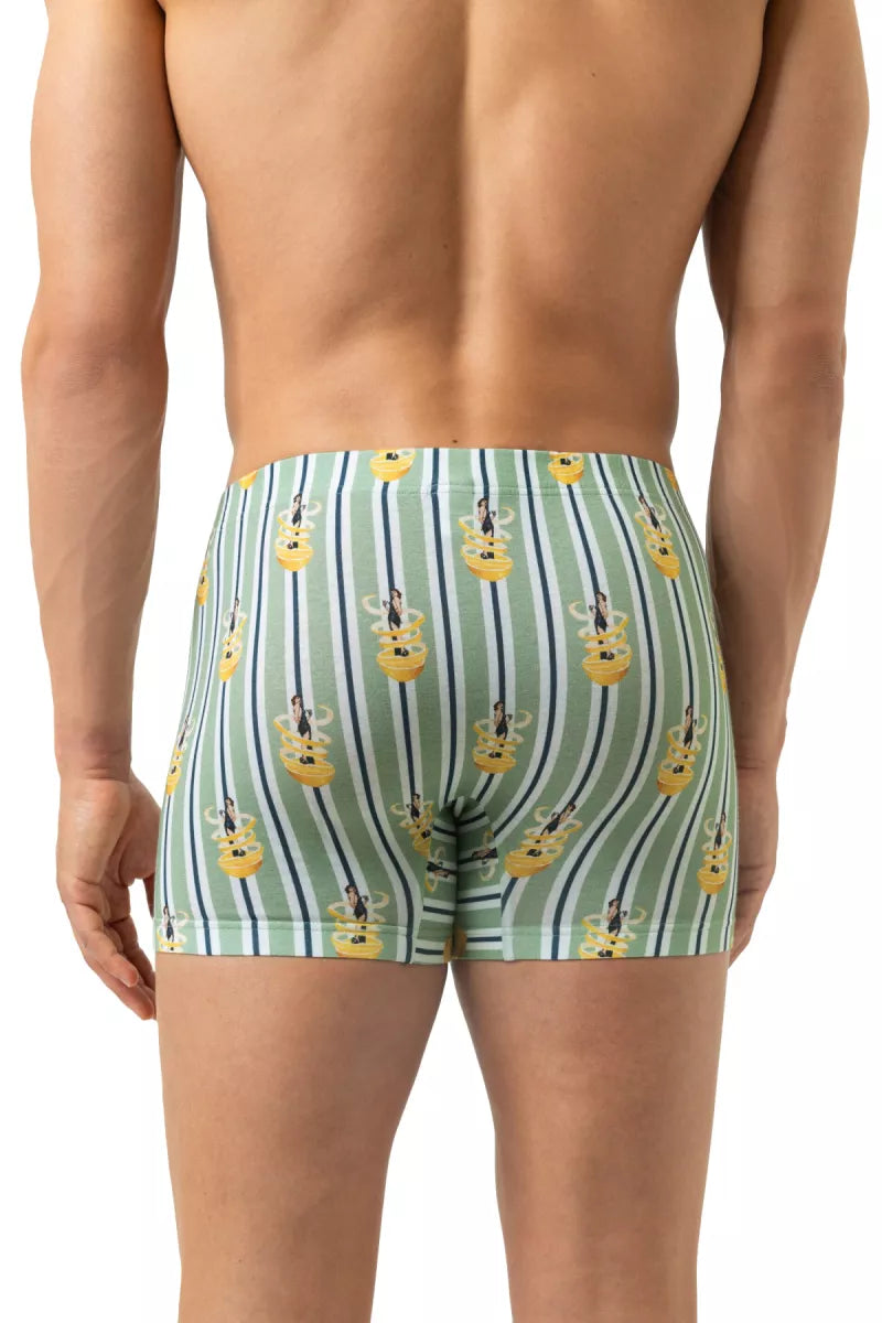 Mey Boxer - Streep Geel/Groen