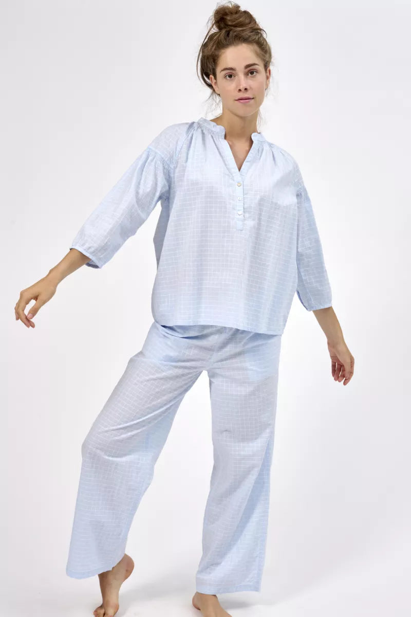 Dorelit Pyjama - Blauw Ruitje