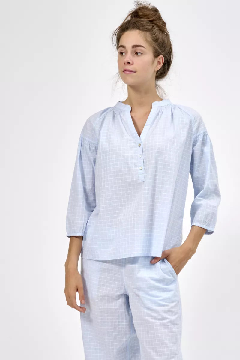 Dorelit Pyjama - Blauw Ruitje