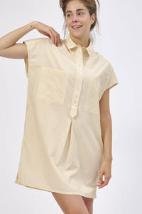 Dorelit Nachtkleedje - Geel Gestreept