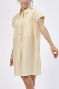 Dorelit Nachtkleedje - Geel Gestreept