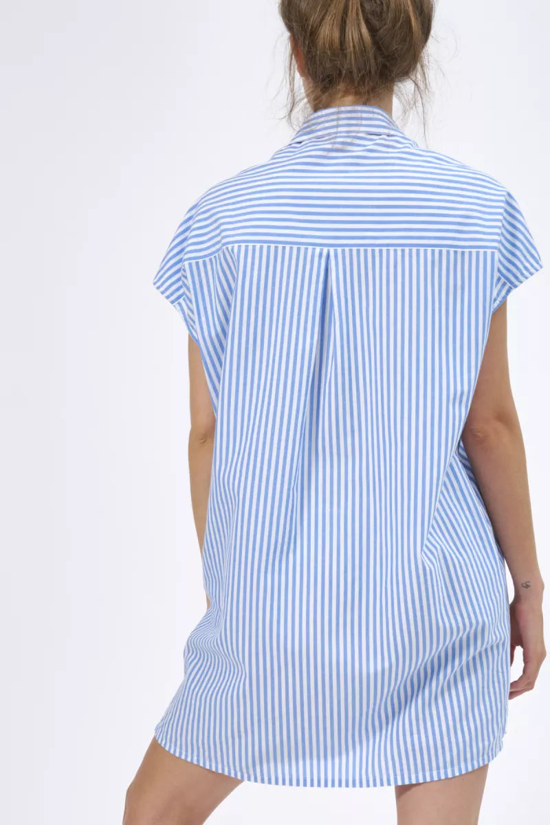 Dorelit Nachtkleedje - Blauw Gestreept