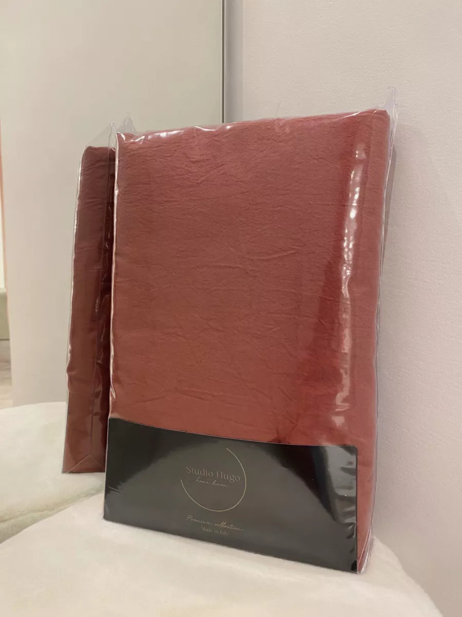 Studio Hugo Dekbedovertrek - Stonewashed brick