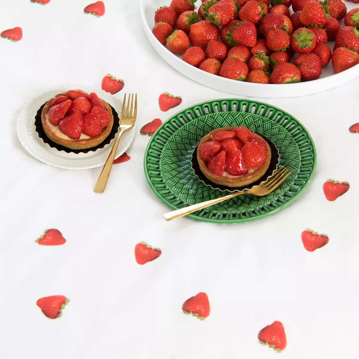 Snurk Dekbedovertrek - Strawberries