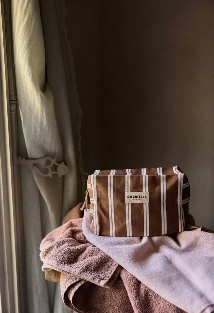 Gabrielle Toiletzak - Bruin Gestreept