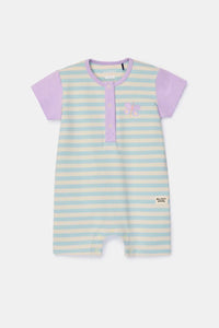 Woody Kleurrijk kruippakje van soepel katoen - Vlinder